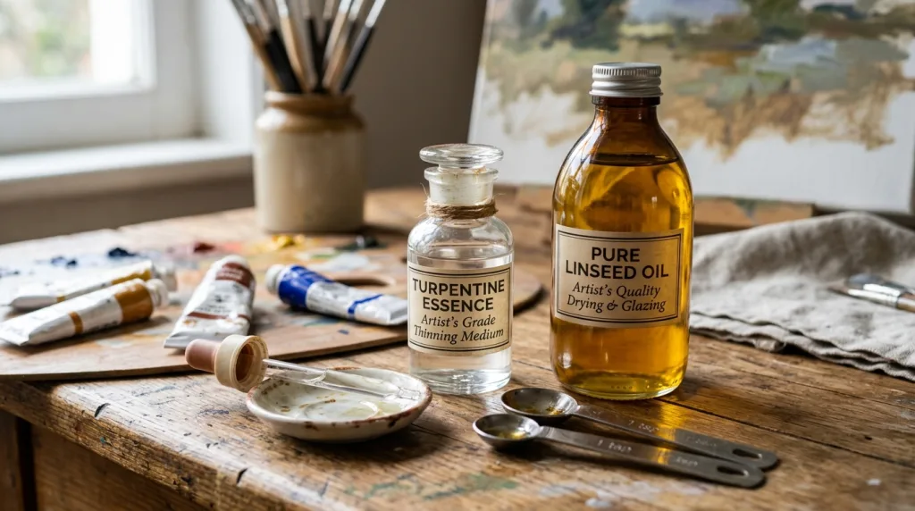 découvrez comment doser correctement l'essence de térébenthine et l'huile de lin, ainsi que leurs avantages pour l'entretien et la protection de vos surfaces en bois et vos œuvres artistiques.