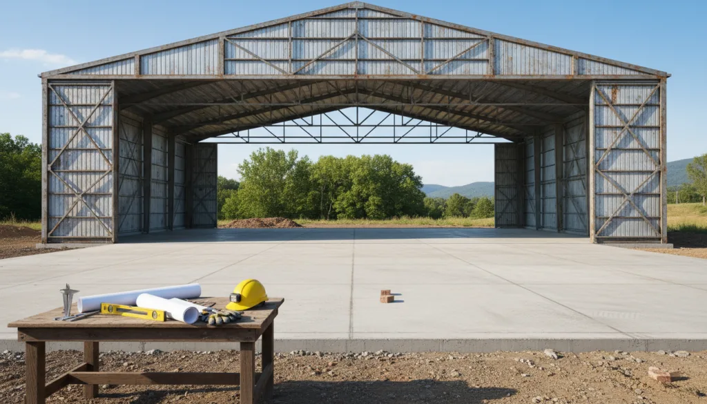 découvrez si un permis de construire est nécessaire pour un hangar ouvert et les règles indispensables à connaître pour vos projets de construction.